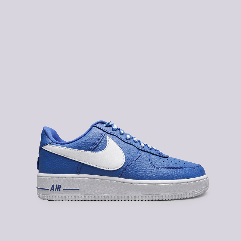 мужские синие кроссовки Nike Air Force 1 `07 LV8 823511-405 - цена, описание, фото 1